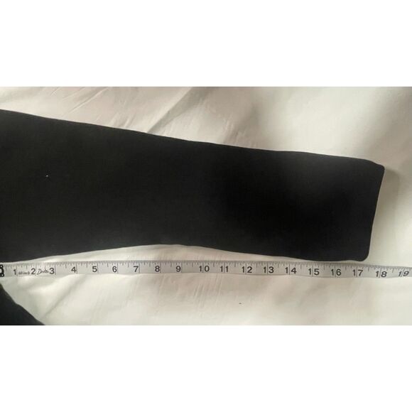 Tommy Hilfiger Black Fleece Zip Up Hooded Jacket Women’s Medium Long Coat - Picture 14 of 14